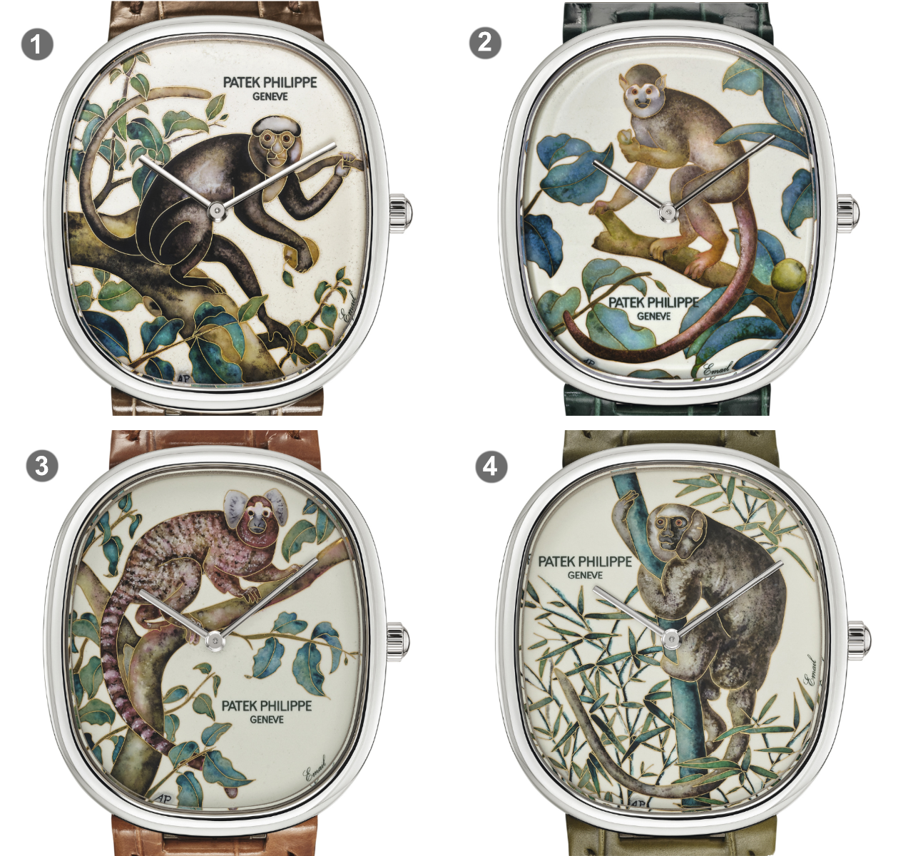Patek Philippe Reference 5738 with cloisonné enamelling